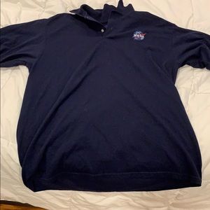 Polo type shirt NASA logo